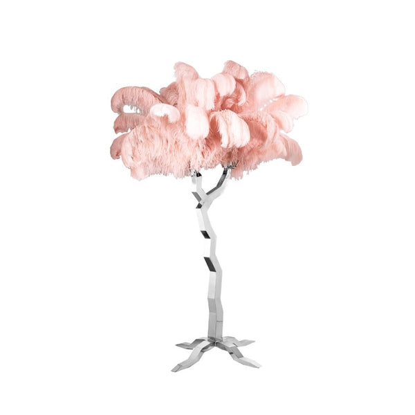 Ostrich Tree Silver frame 87"