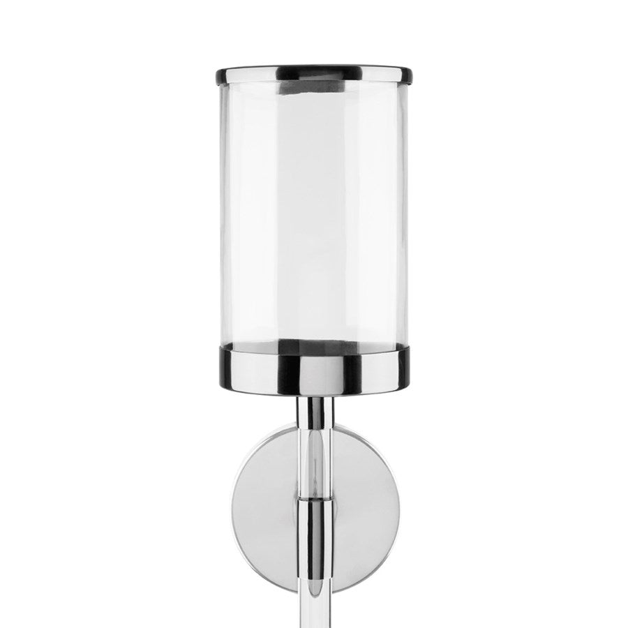 Acrylic Wall Sconce - Silver