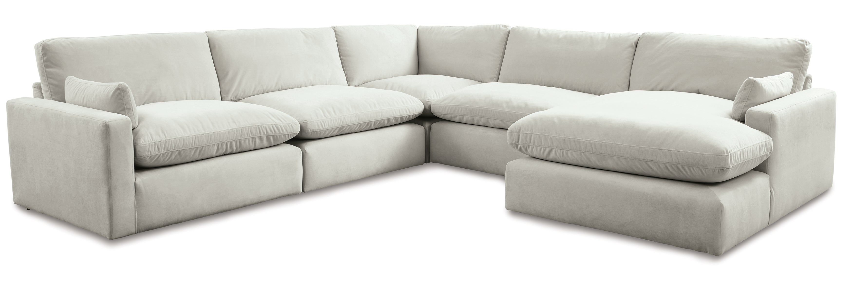 Sophie 5-Piece Sectional with Ottoman