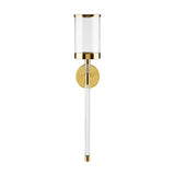 Acrylic Wall Sconce - Gold