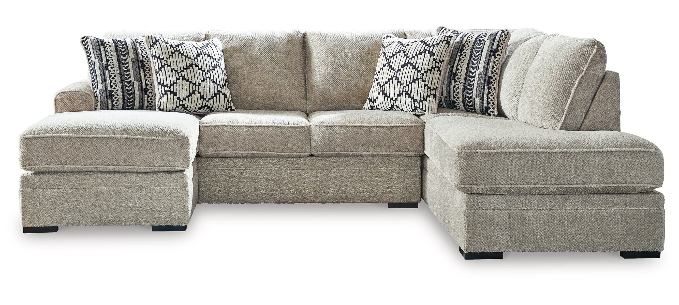 Calnita 2-Piece Sectional with Ottoman