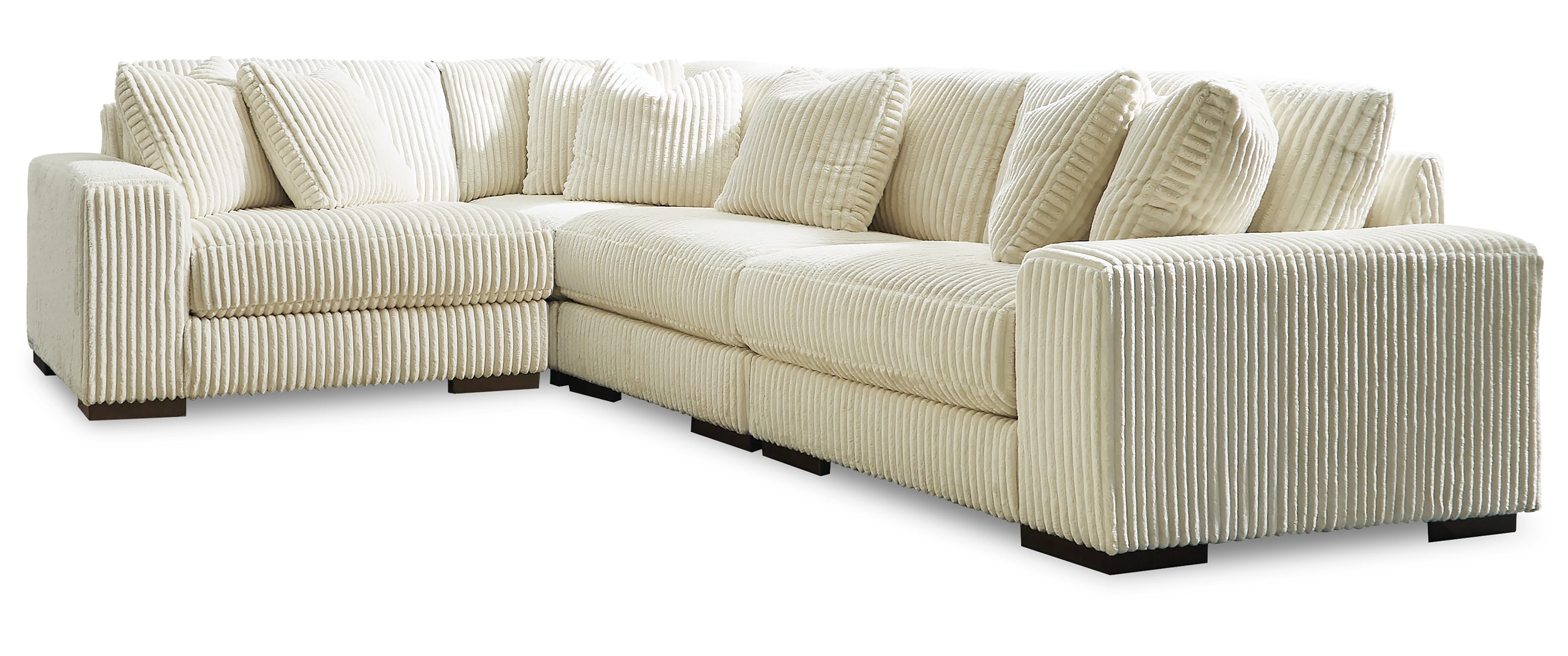 Lindyn 4-Piece Sectional with Ottoman