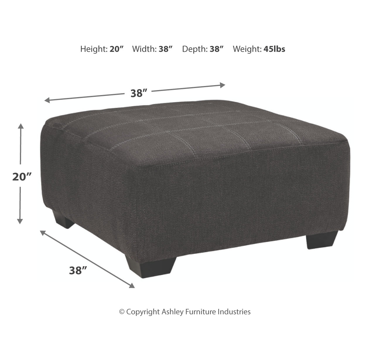Sorenton 3-Piece Sectional with Ottoman