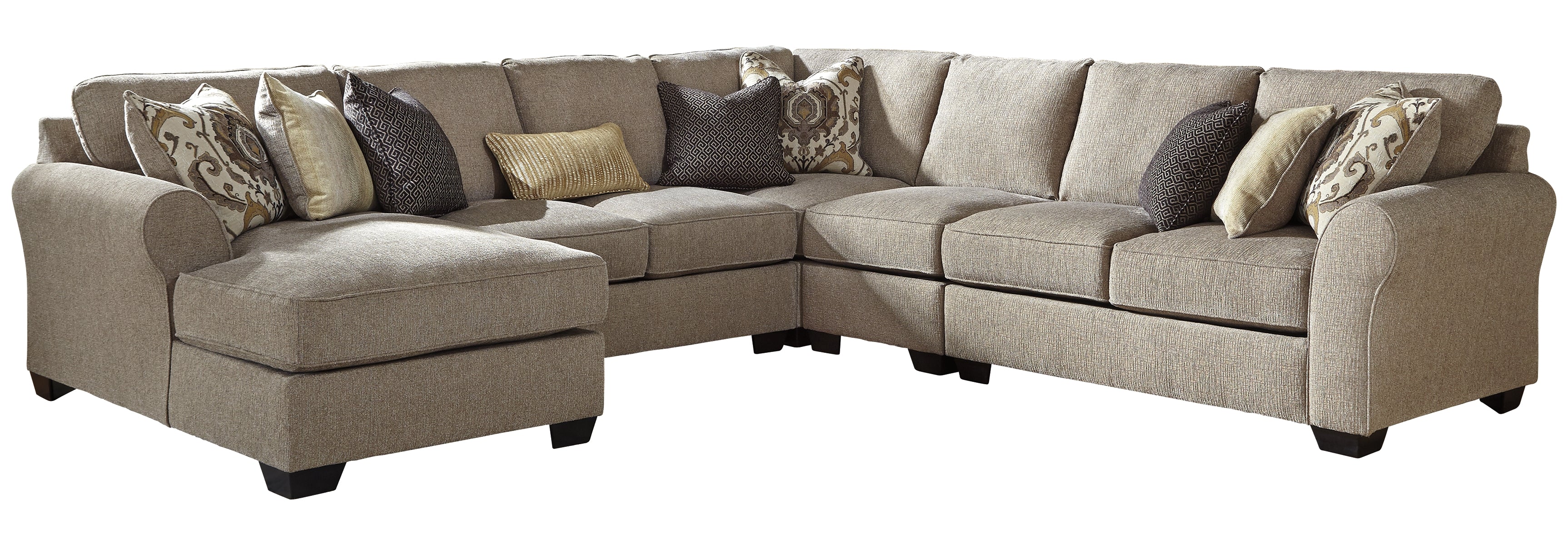 Pantomine 5-Piece Sectional with Ottoman