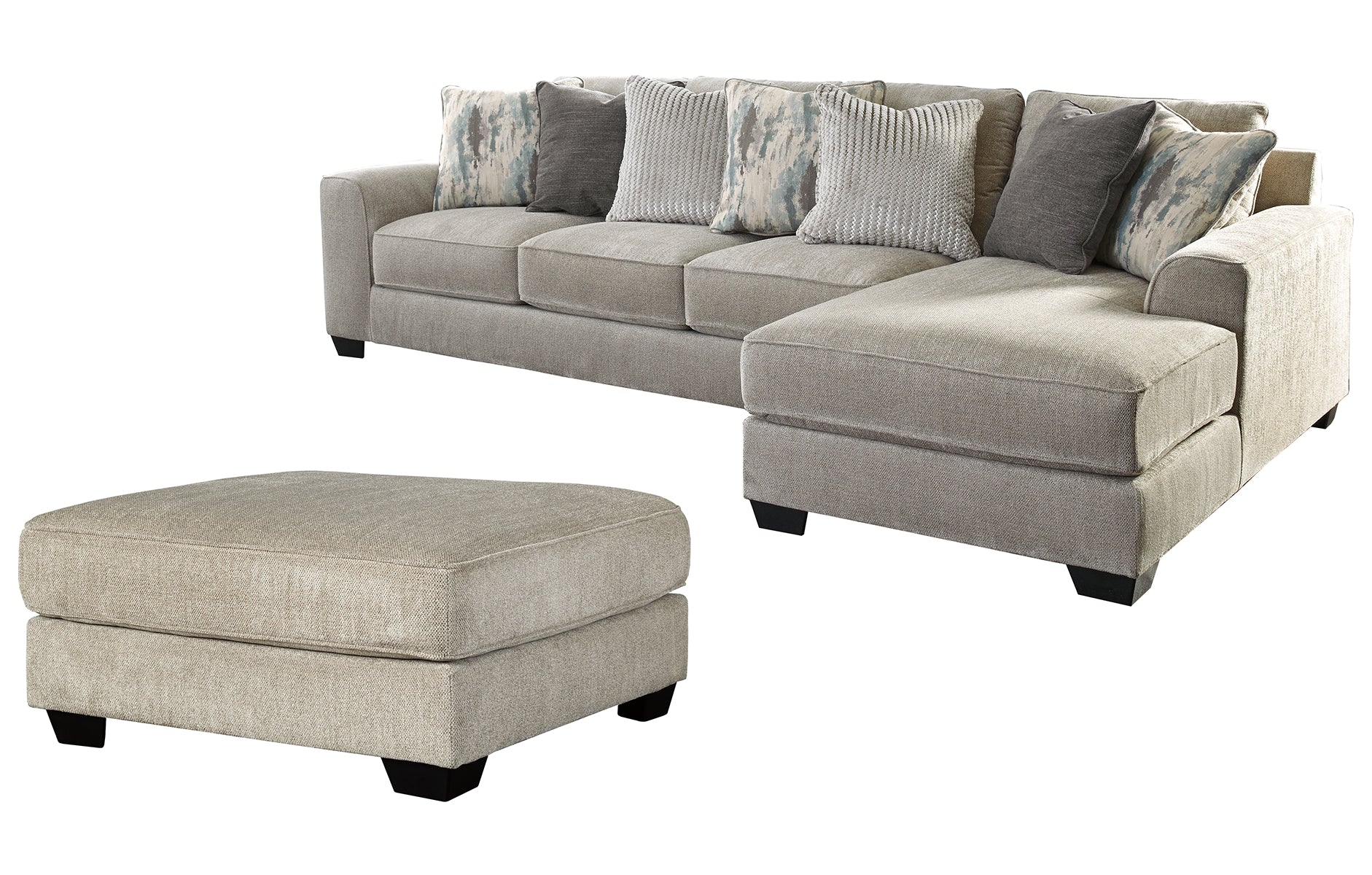 Ardsley 2-Piece Sectional with Ottoman