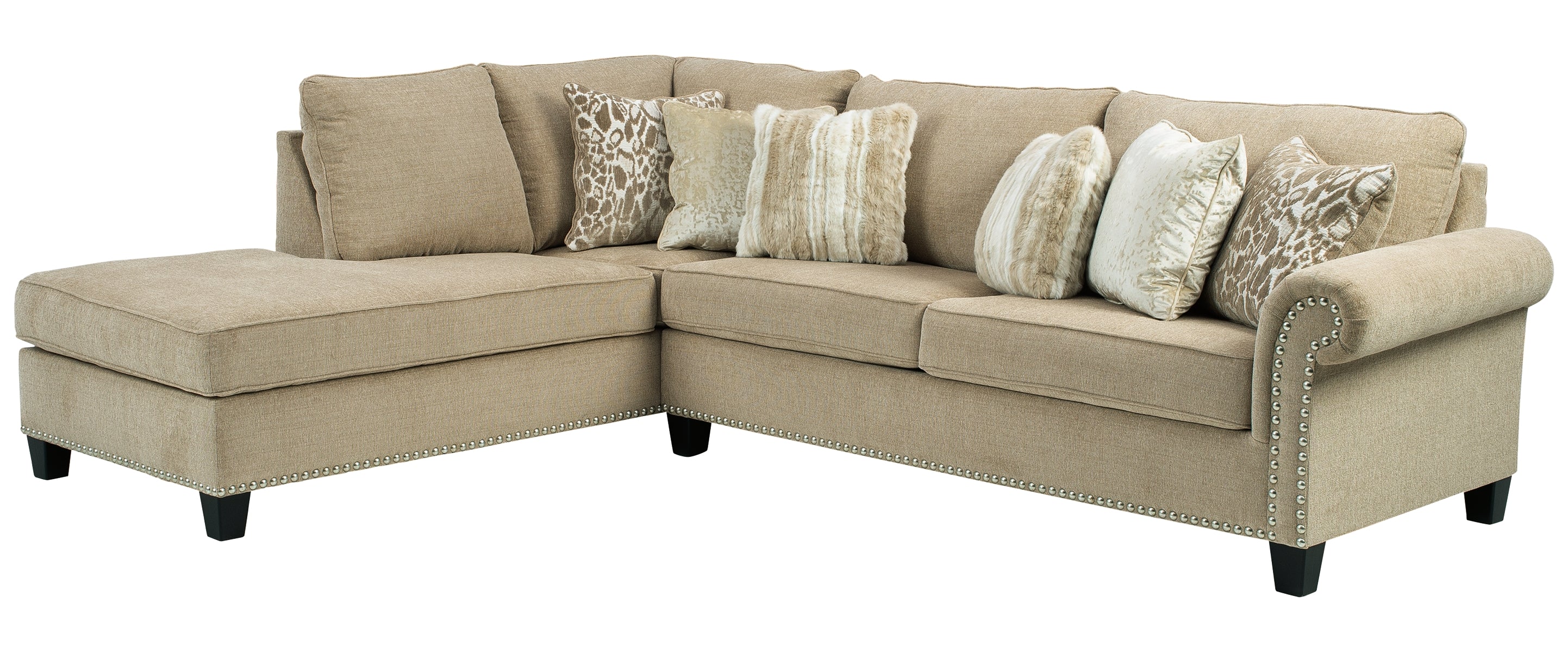 Dovemont 2-Piece Sectional with Chair and Ottoman