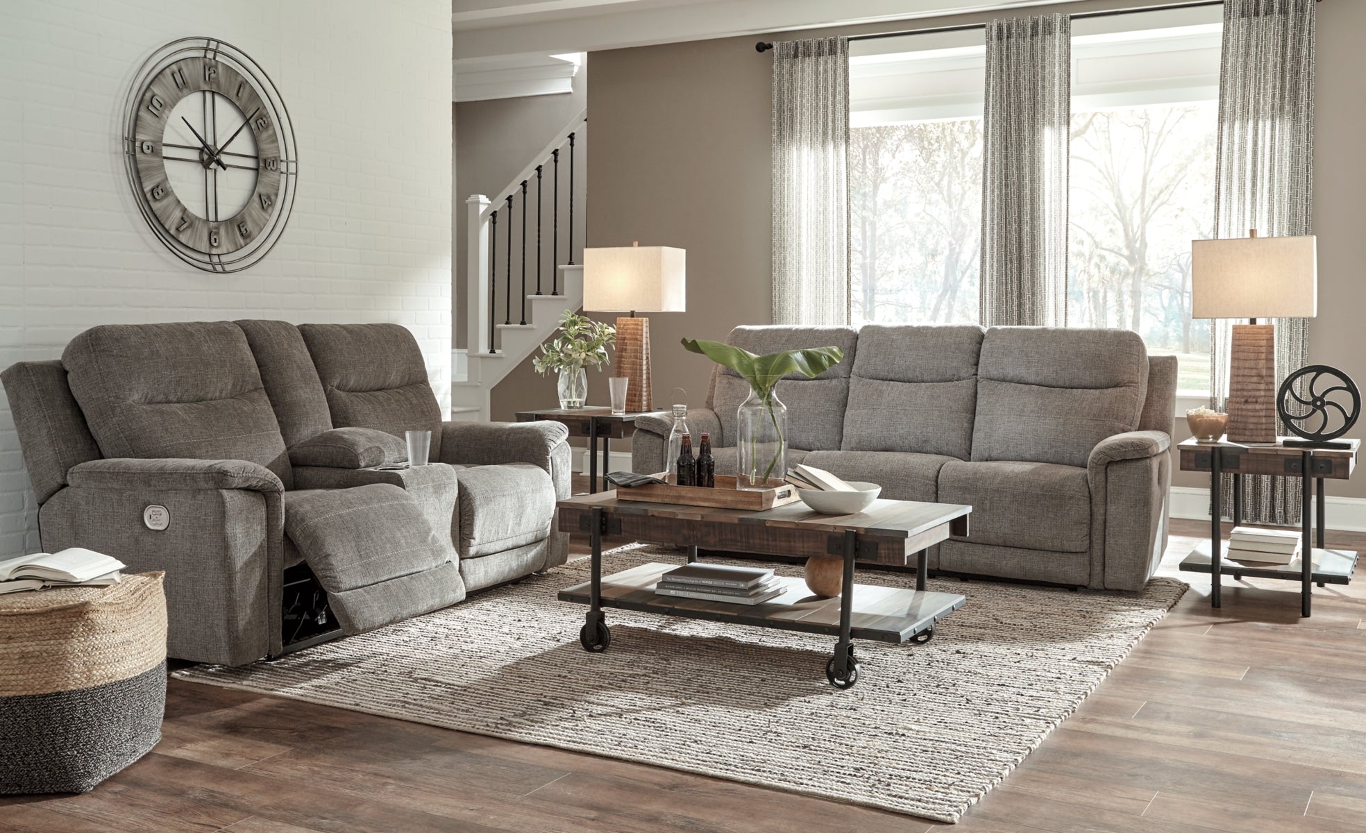 Mouttrie Sofa and Loveseat