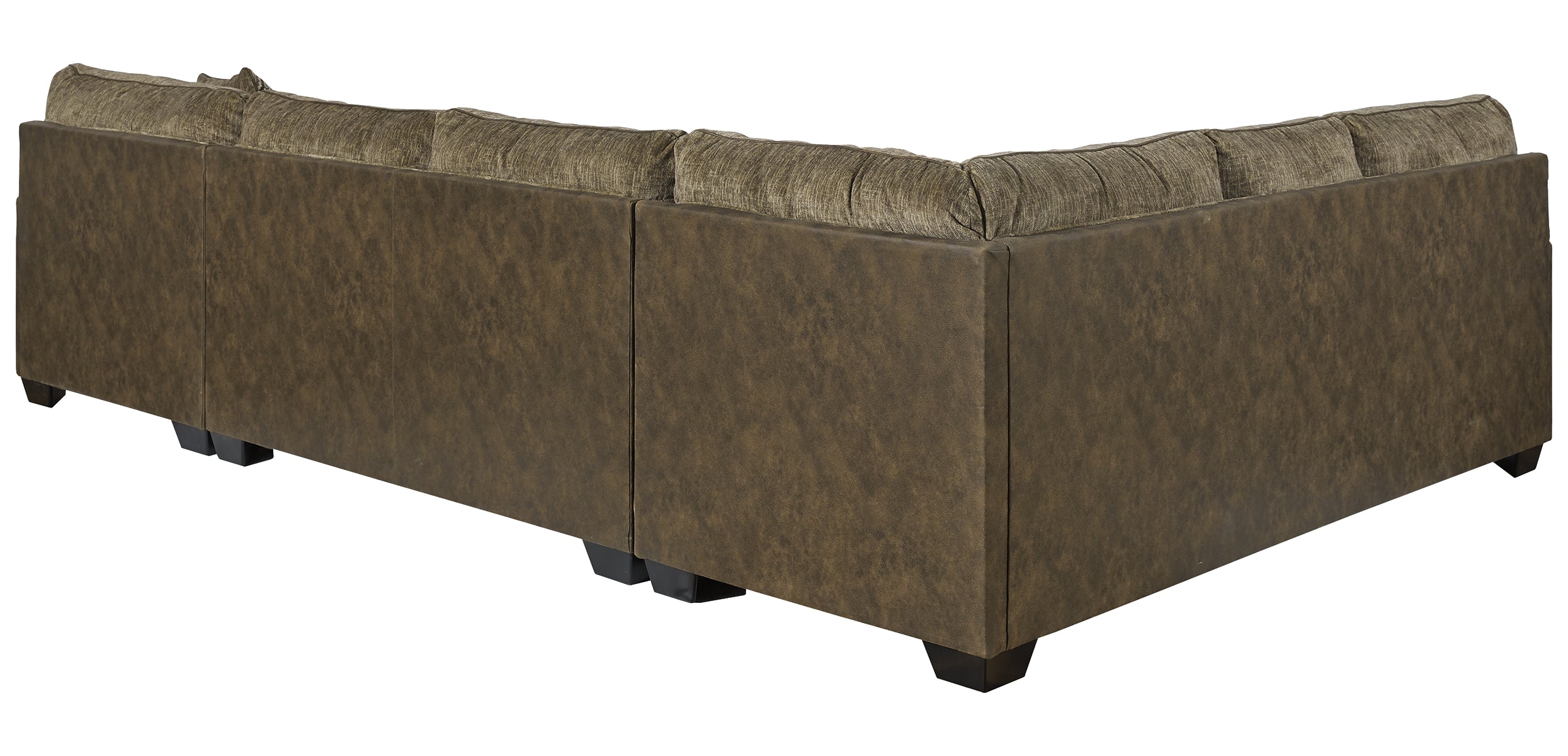 Abalone 3-Piece Sectional with Ottoman