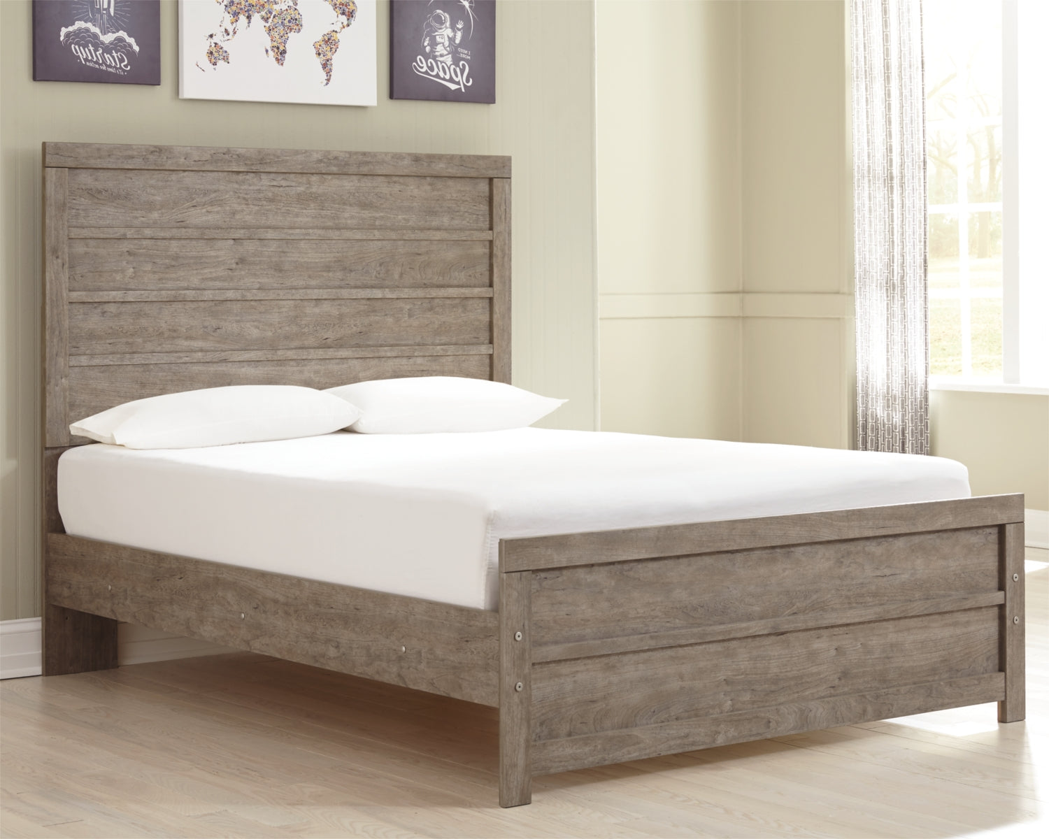 Culverbach Full Panel Bed with Mattress