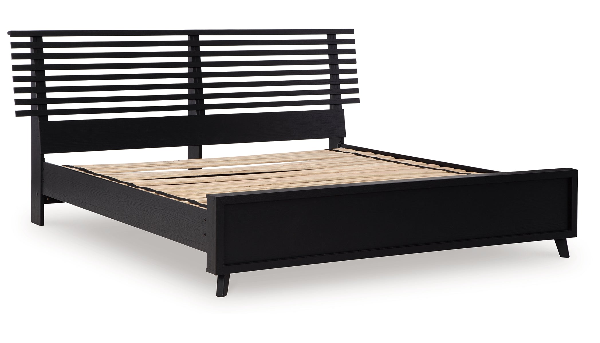 Danziar King Slat Panel Bed