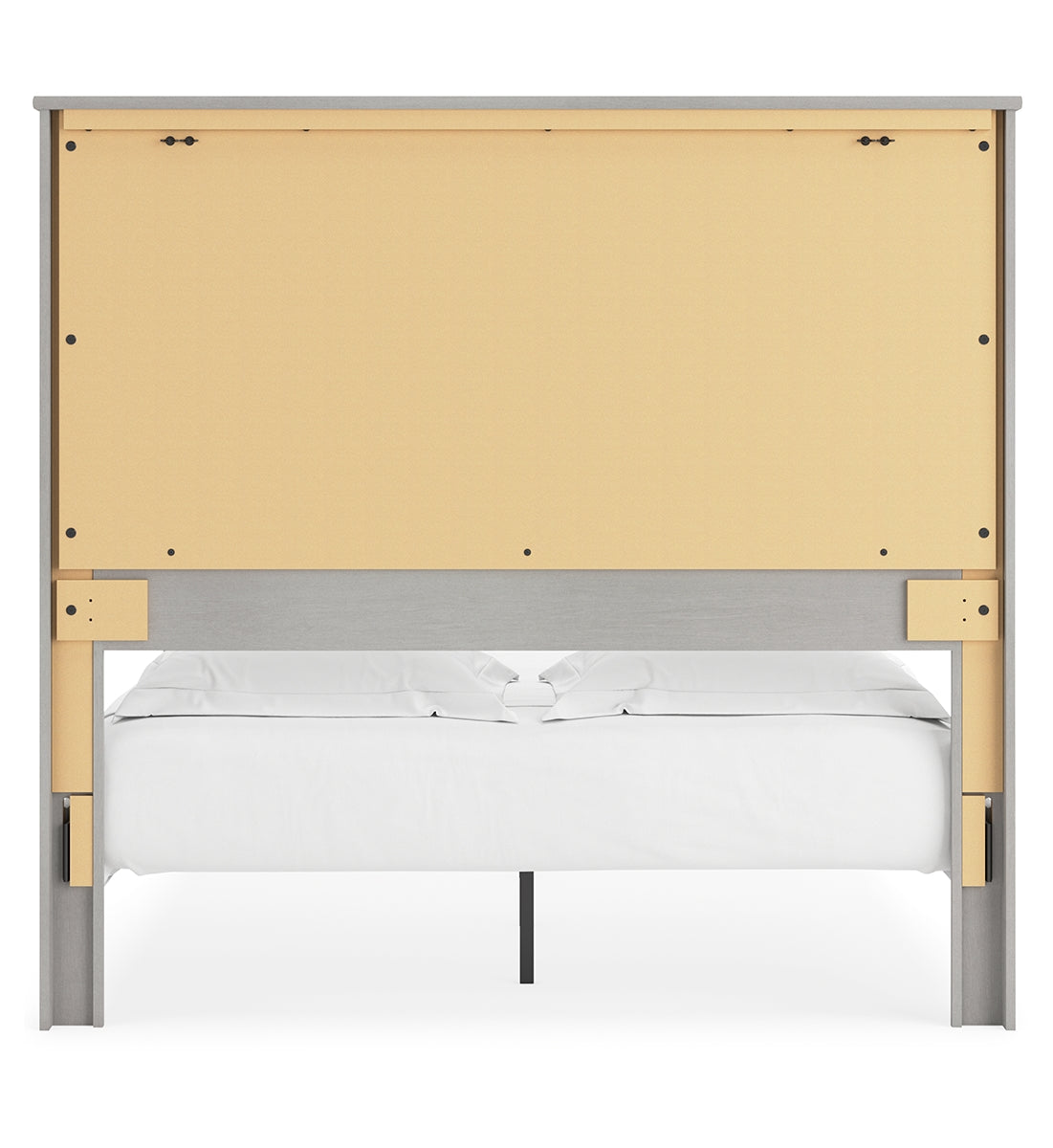 Cottonburg Queen Panel Bed with Mirrored Dresser and Nightstand