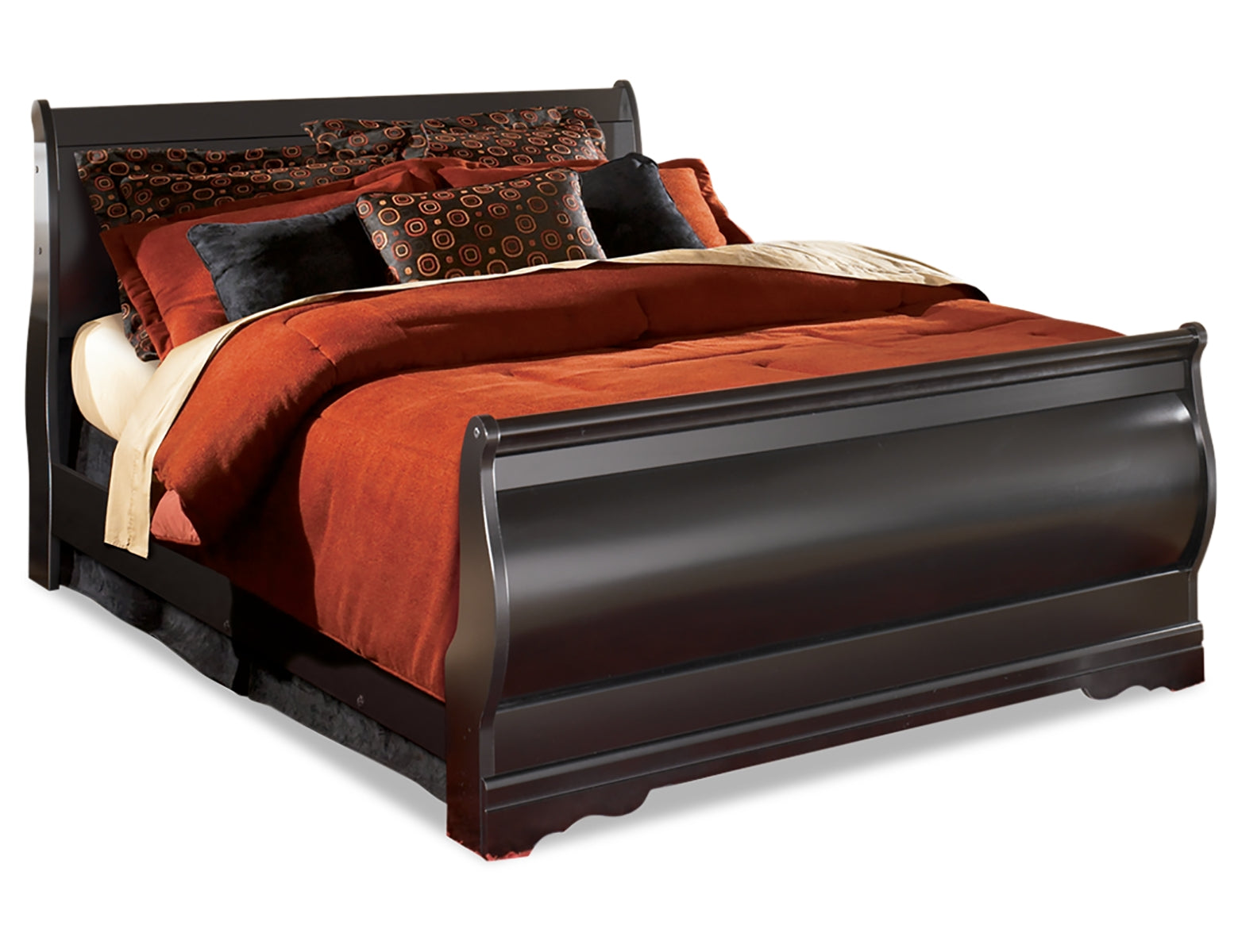 Huey Vineyard Full Sleigh Bed with Dresser