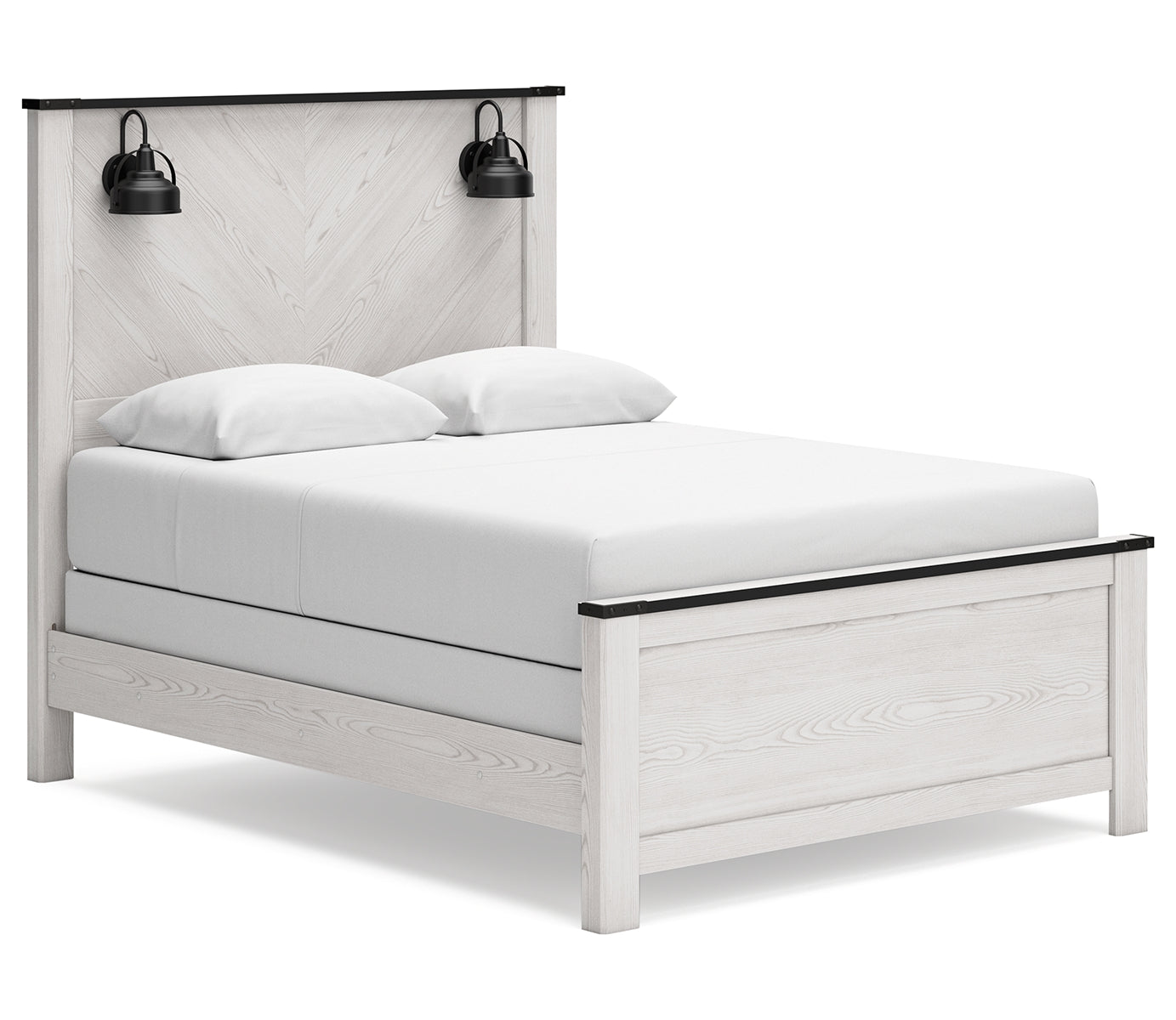 Schoenberg Queen Panel Bed with Dresser
