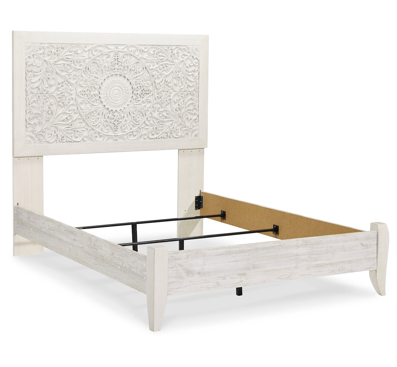 Paxberry Full Panel Bed with Nightstand