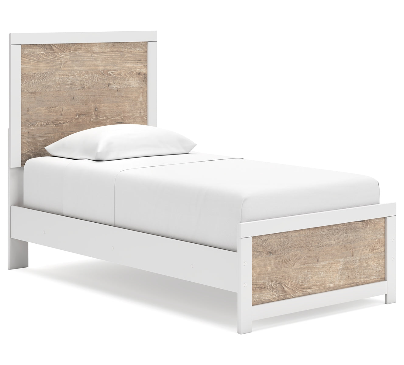 Charbitt Twin Panel Bed with Dresser and 2 Nightstands