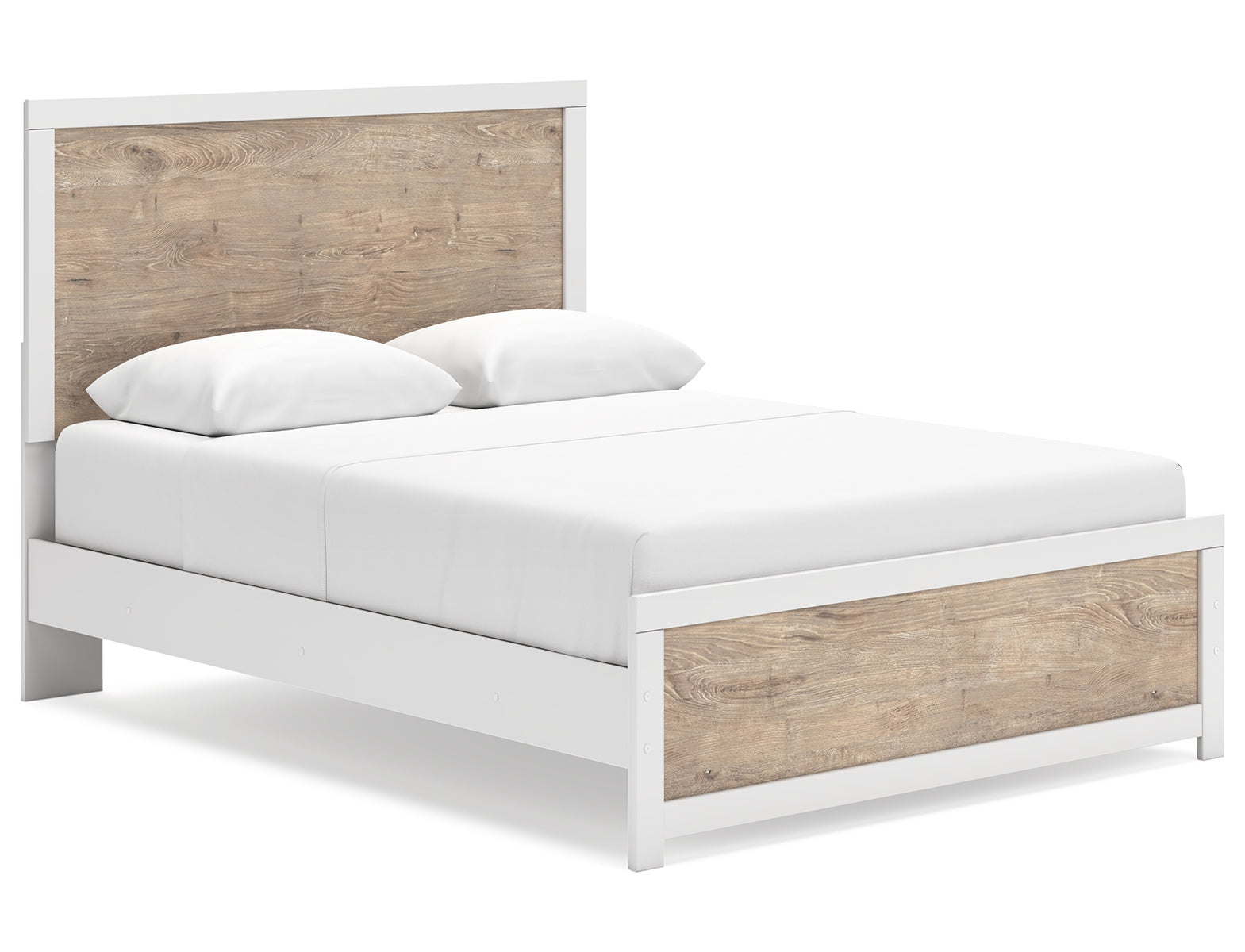 Charbitt Queen Panel Bed with 2 Nightstands