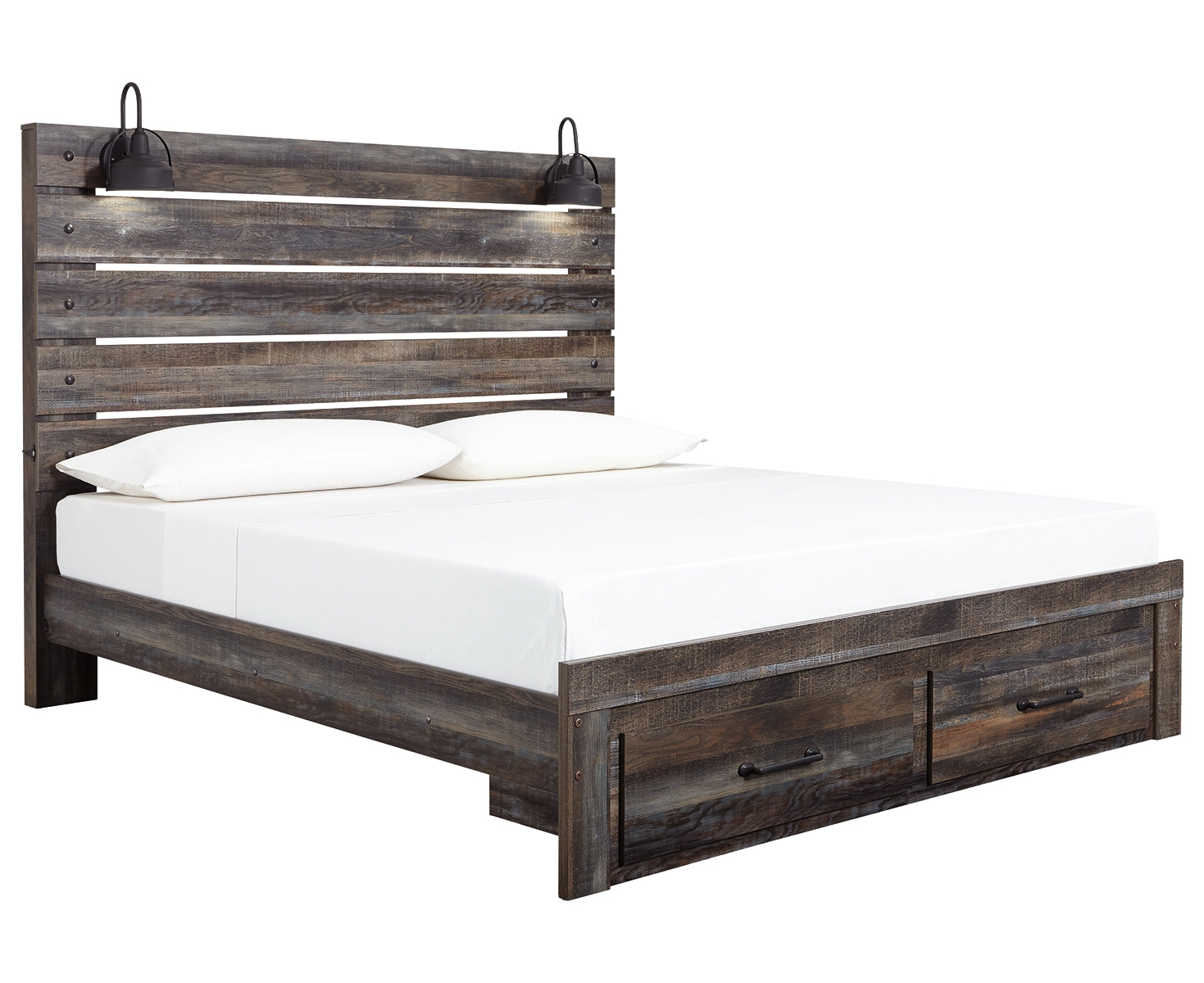 Drystan King Panel Bed with Storage