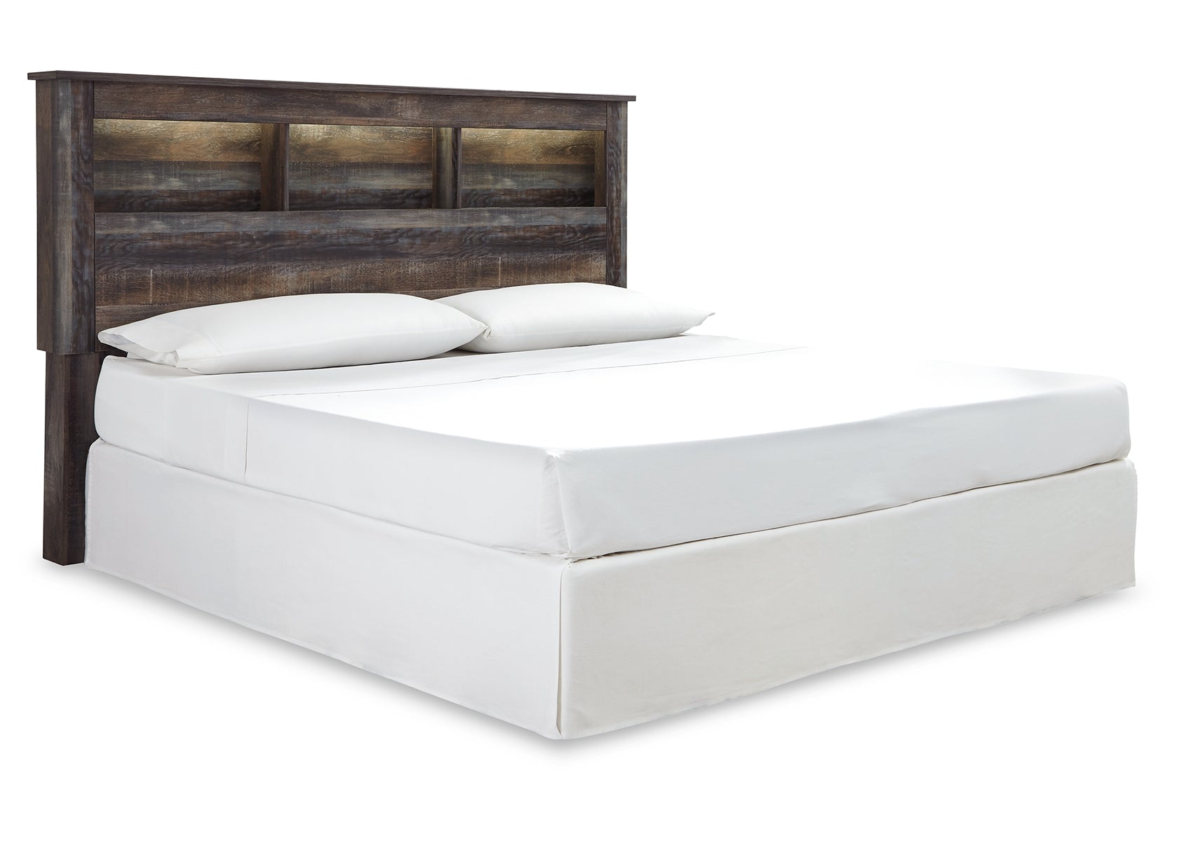 Drystan King/California King Bookcase Headboard