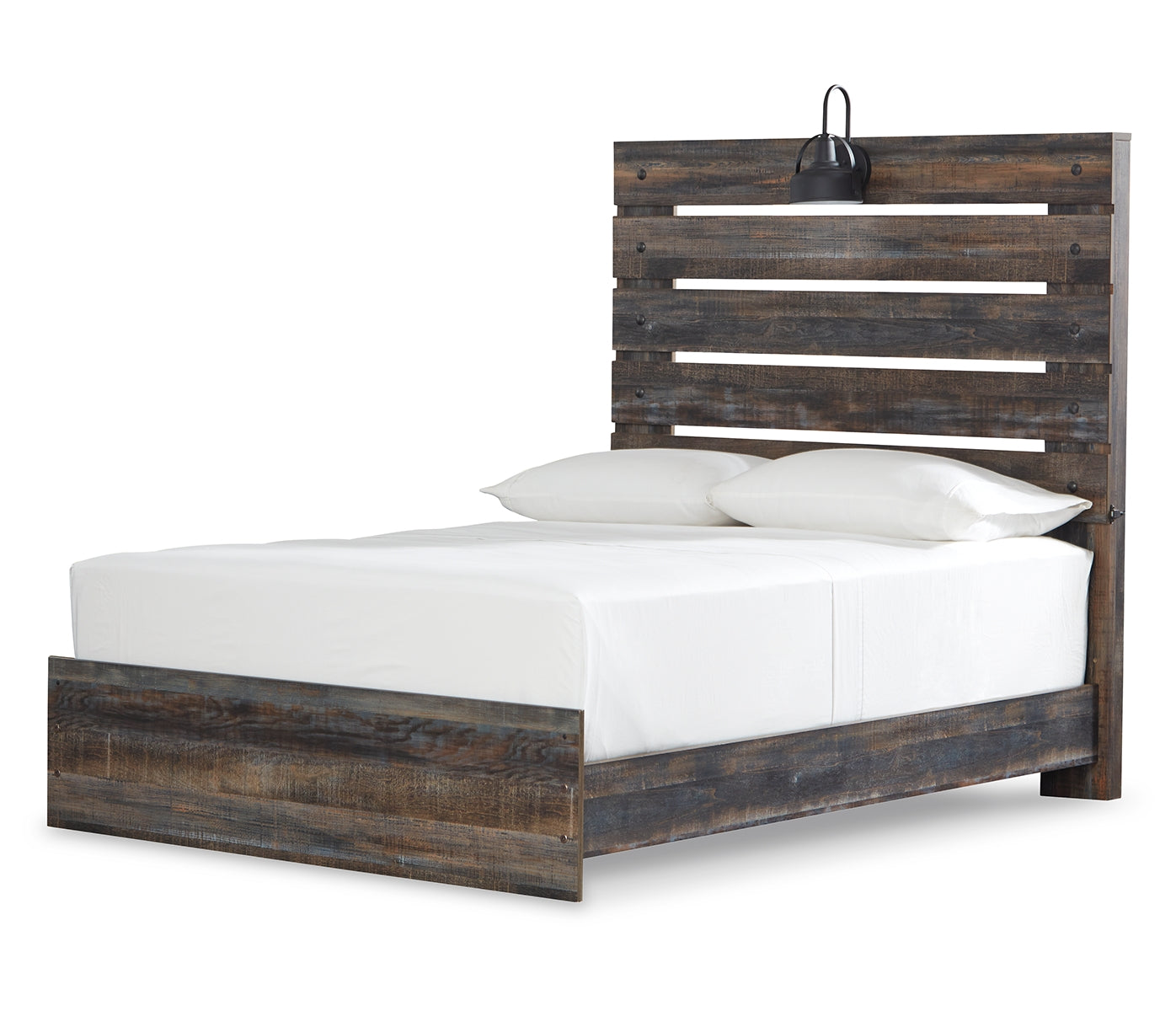 Drystan Full Panel Bed with Nightstand