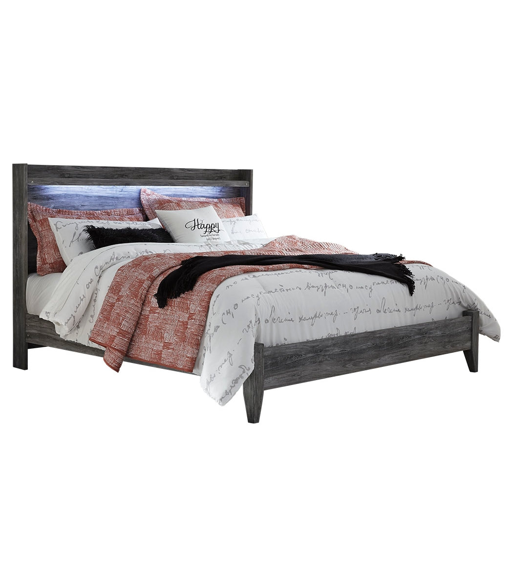 Baystorm King Panel Bed with Dresser