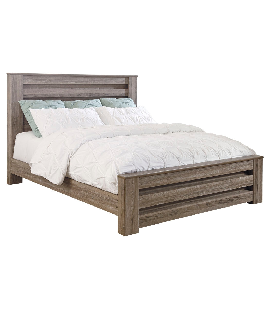 Zelen King Panel Bed with Dresser