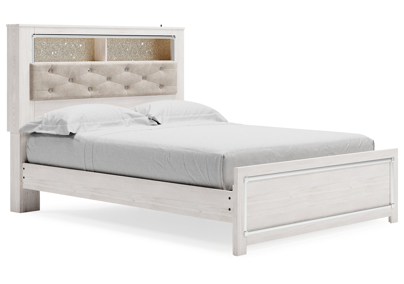 Altyra Queen Panel Bookcase Bed