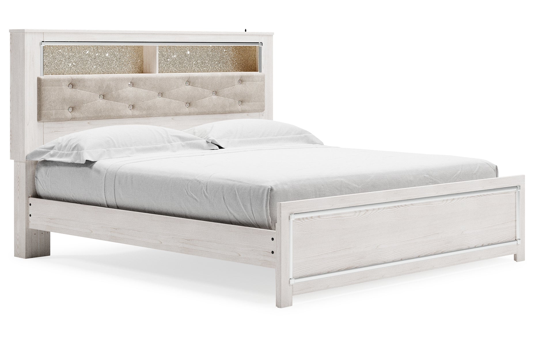 Altyra King Panel Bookcase Bed