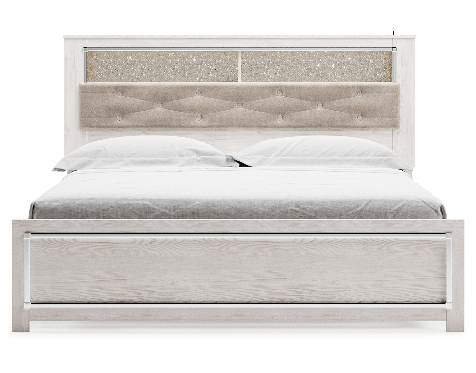 Altyra King Panel Bookcase Bed