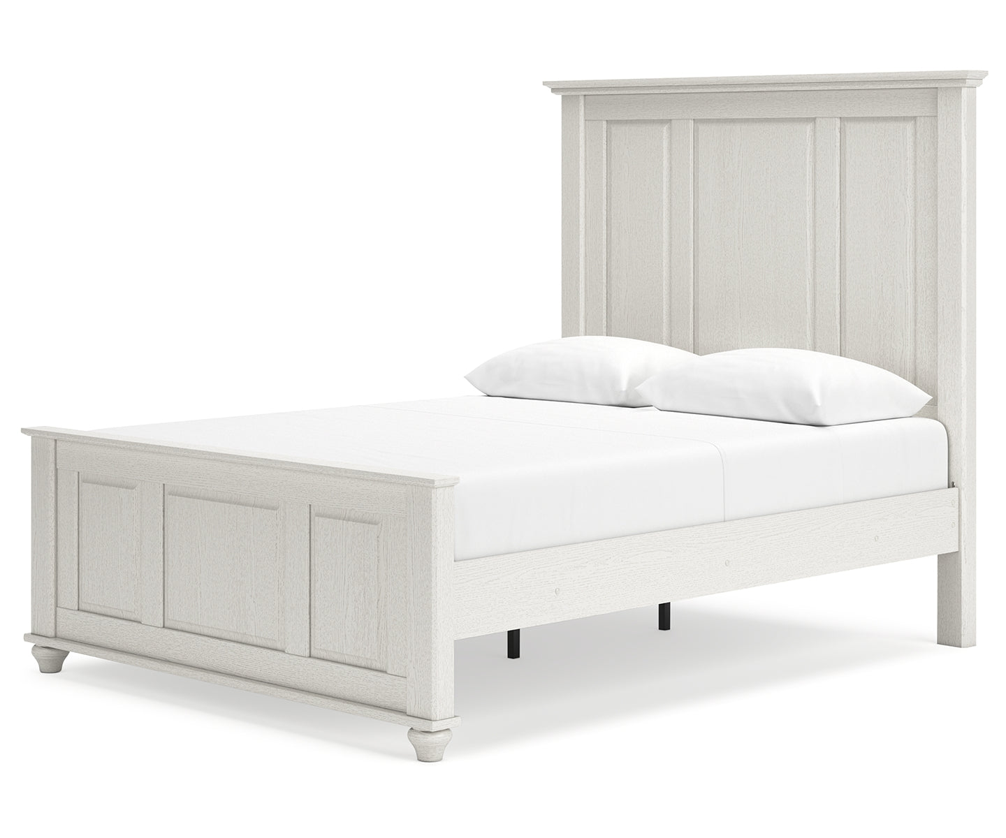Grantoni Queen Panel Bed with Mirrored Dresser, Chest and 2 Nightstands