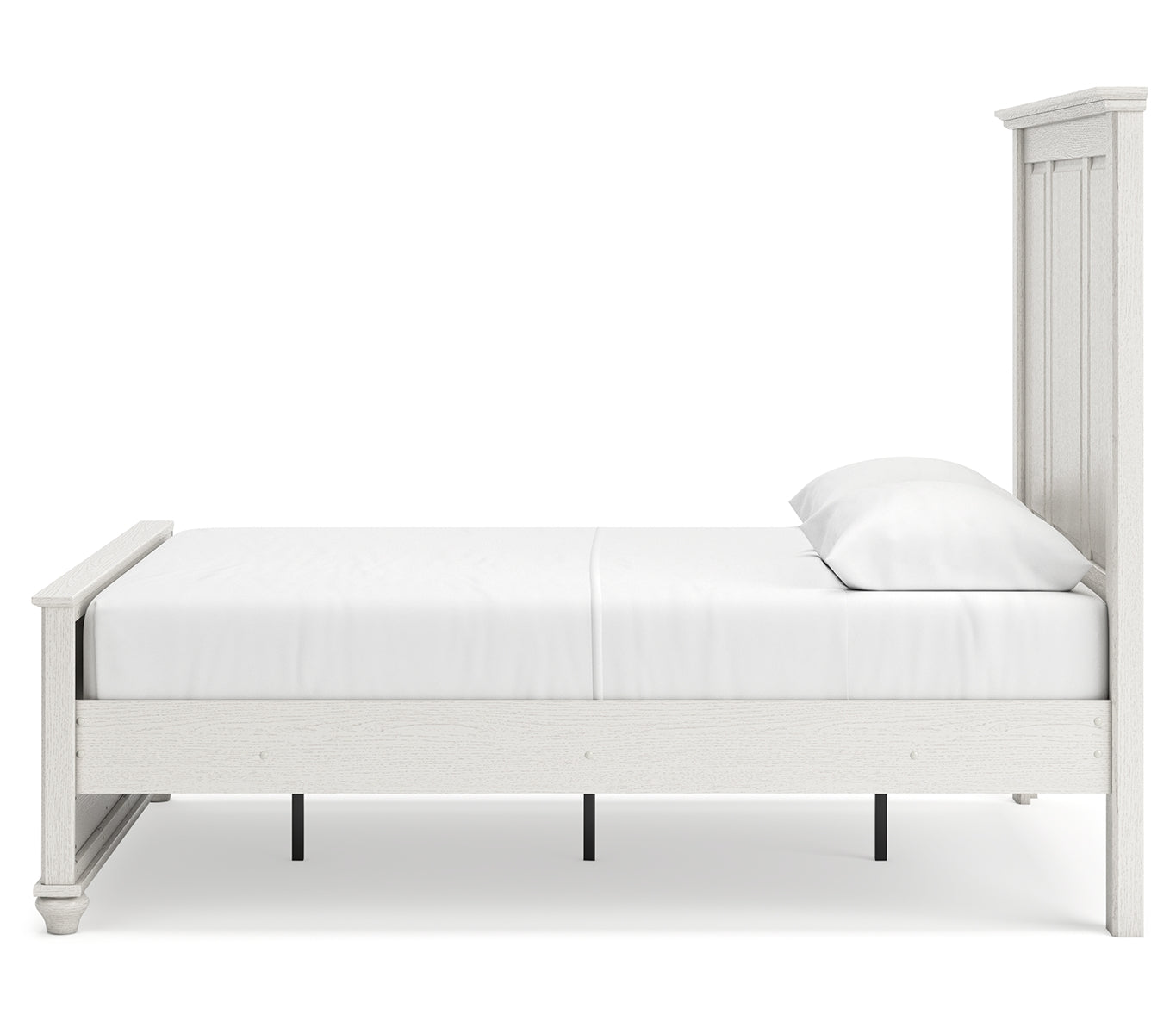 Grantoni Queen Panel Bed with Mirrored Dresser, Chest and Nightstand