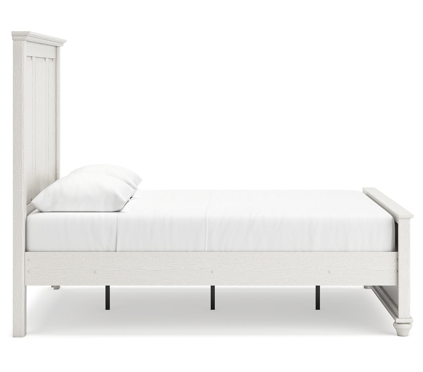 Grantoni Queen Panel Bed with Mirrored Dresser