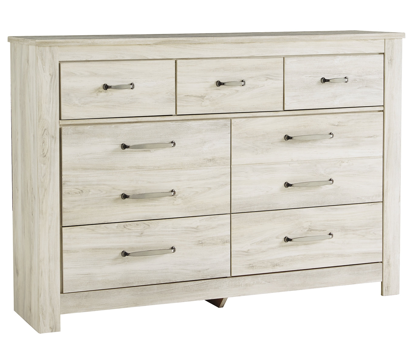 Bellaby King Crossbuck Panel Bed with Dresser