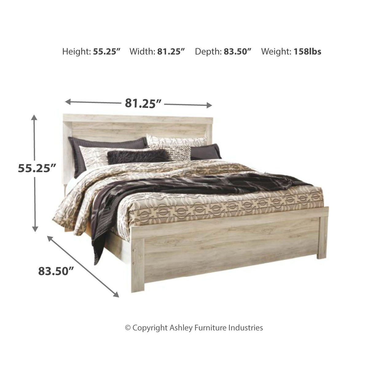 Bellaby King Panel Bed