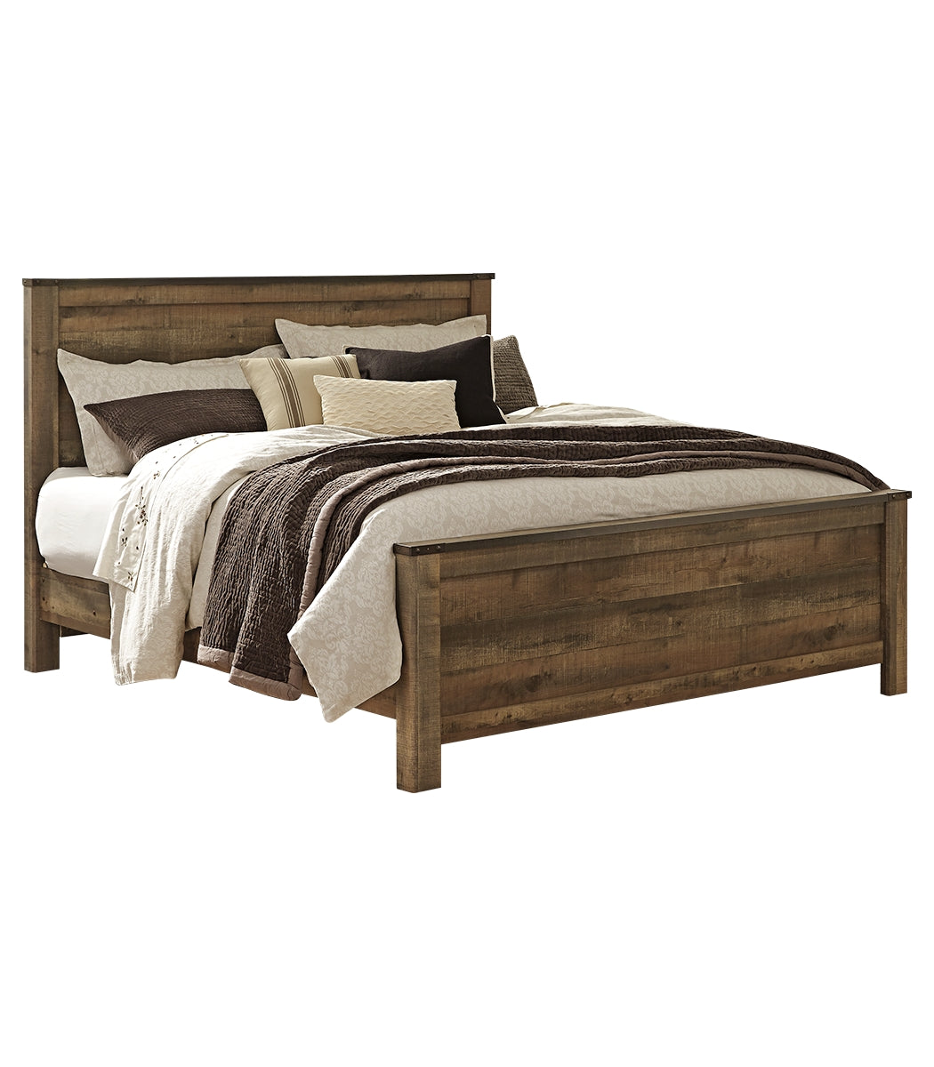 Trinell King Panel Bed with Dresser and 2 Nightstands