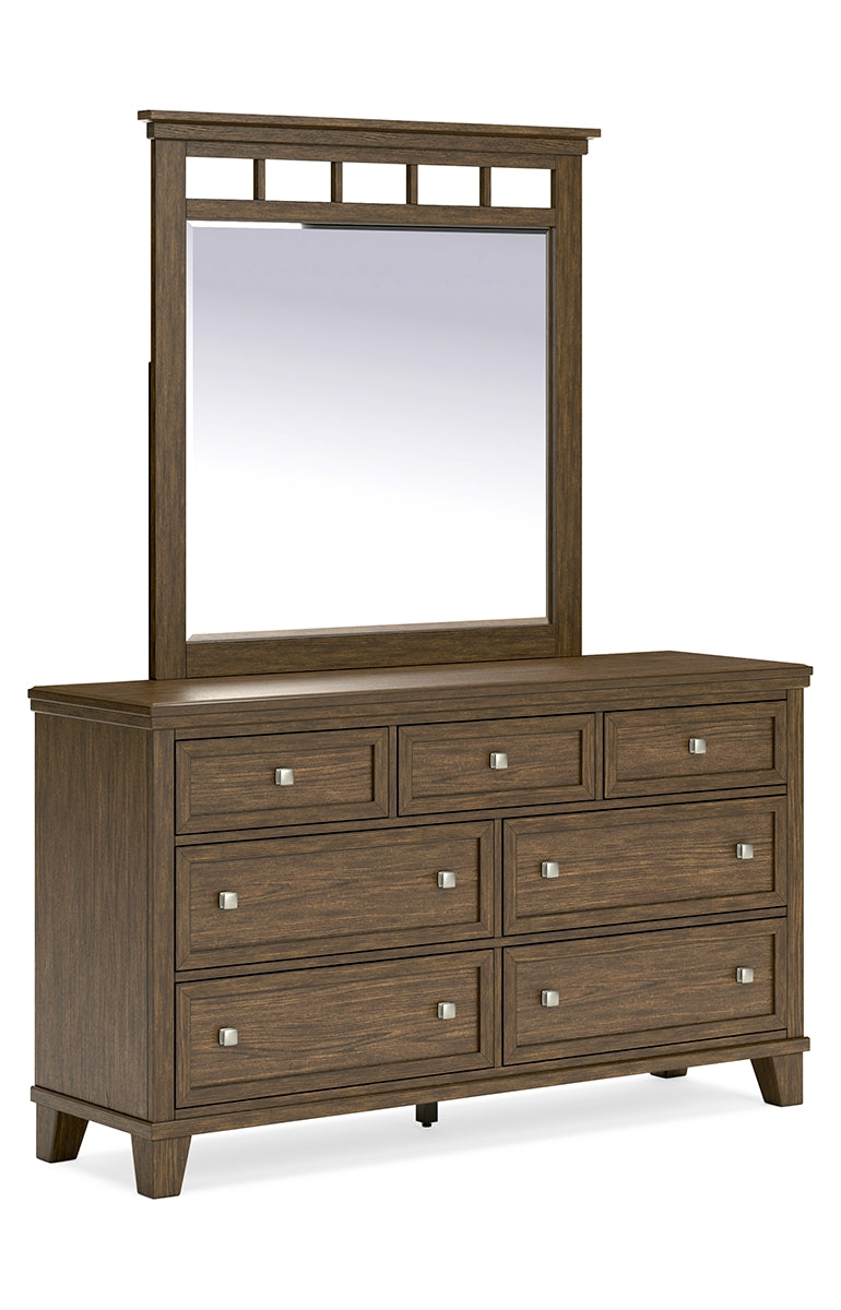 Shawbeck Dresser and Mirror