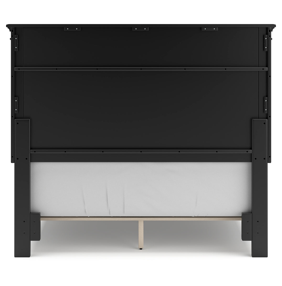 Lanolee Full Panel Bed with Mirrored Dresser, Chest and 2 Nightstands