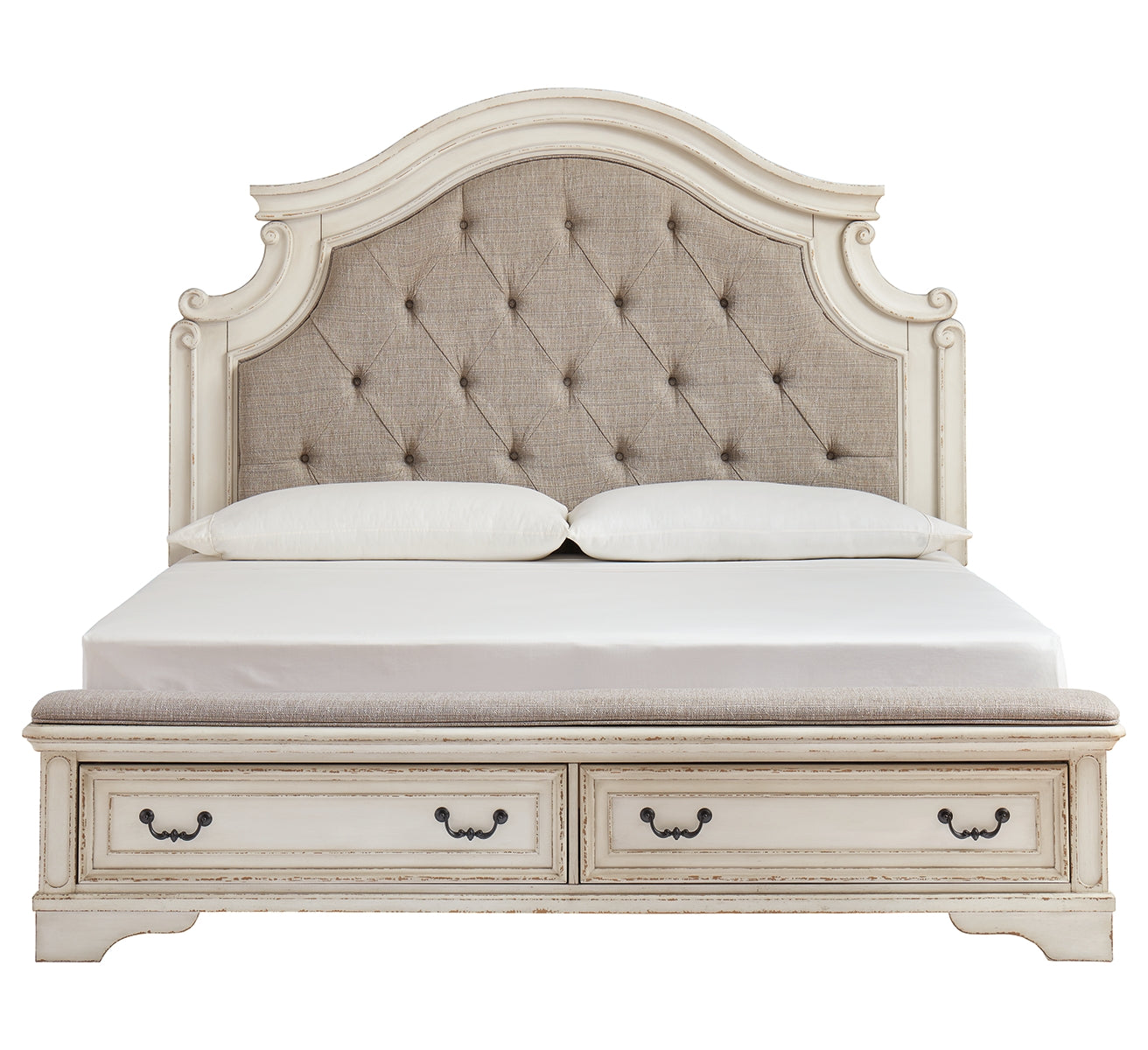 Realyn Queen Upholstered Bed