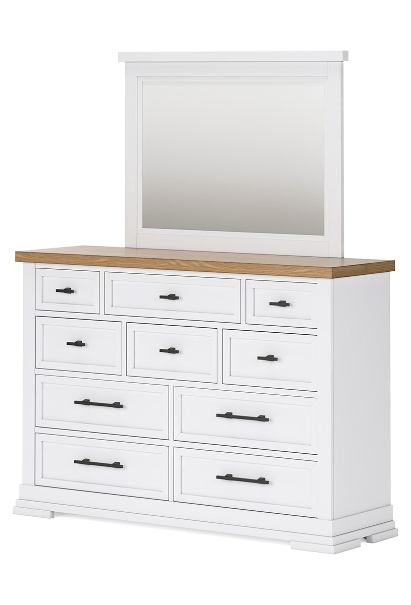 Ashbryn Dresser and Mirror