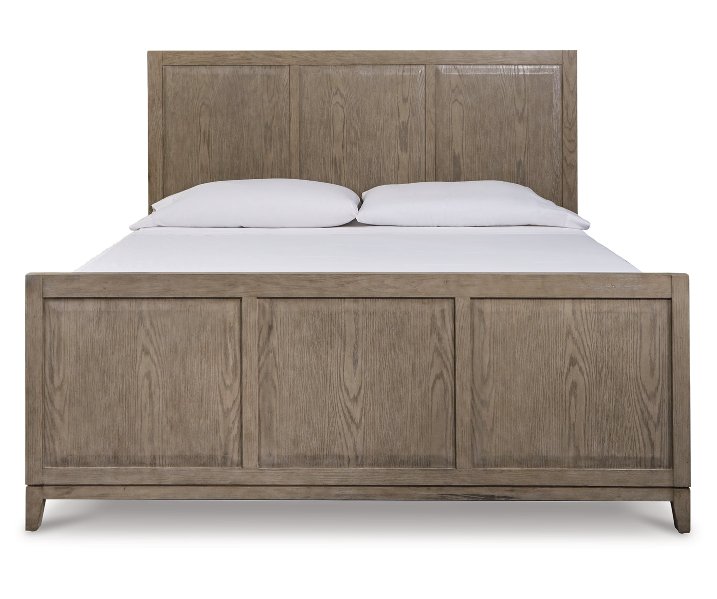 Chrestner King Panel Bed with Mirrored Dresser and Chest