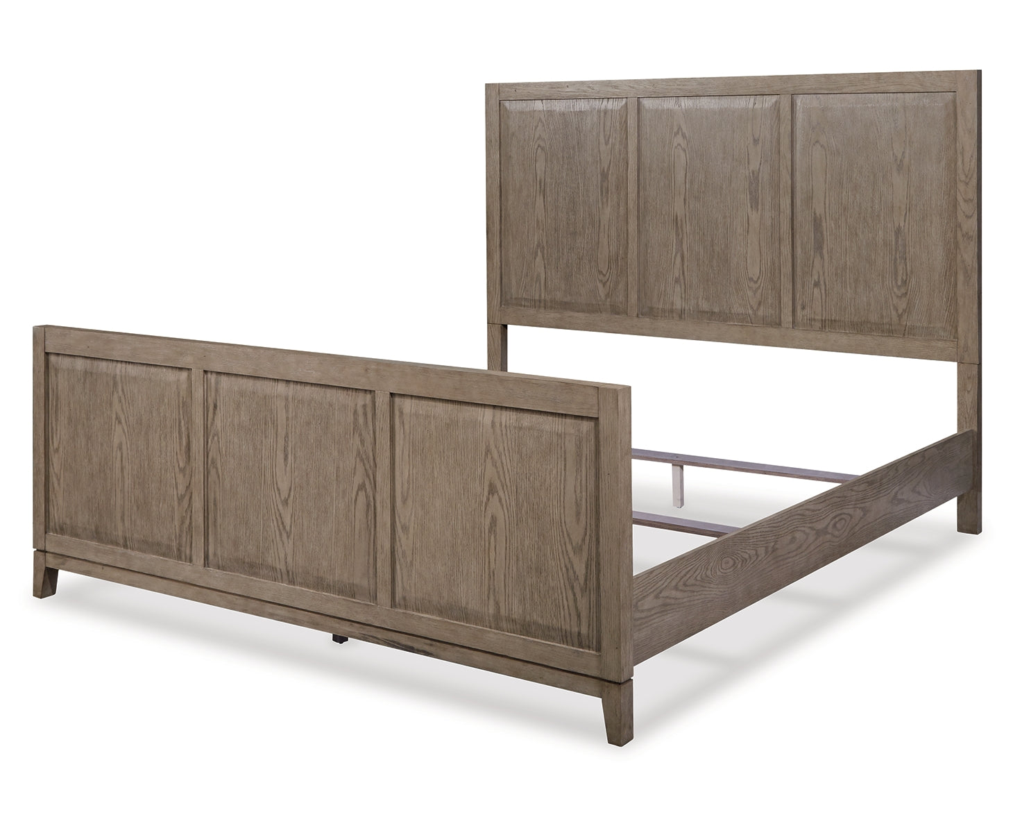 Chrestner King Panel Bed with Mirrored Dresser and 2 Nightstands