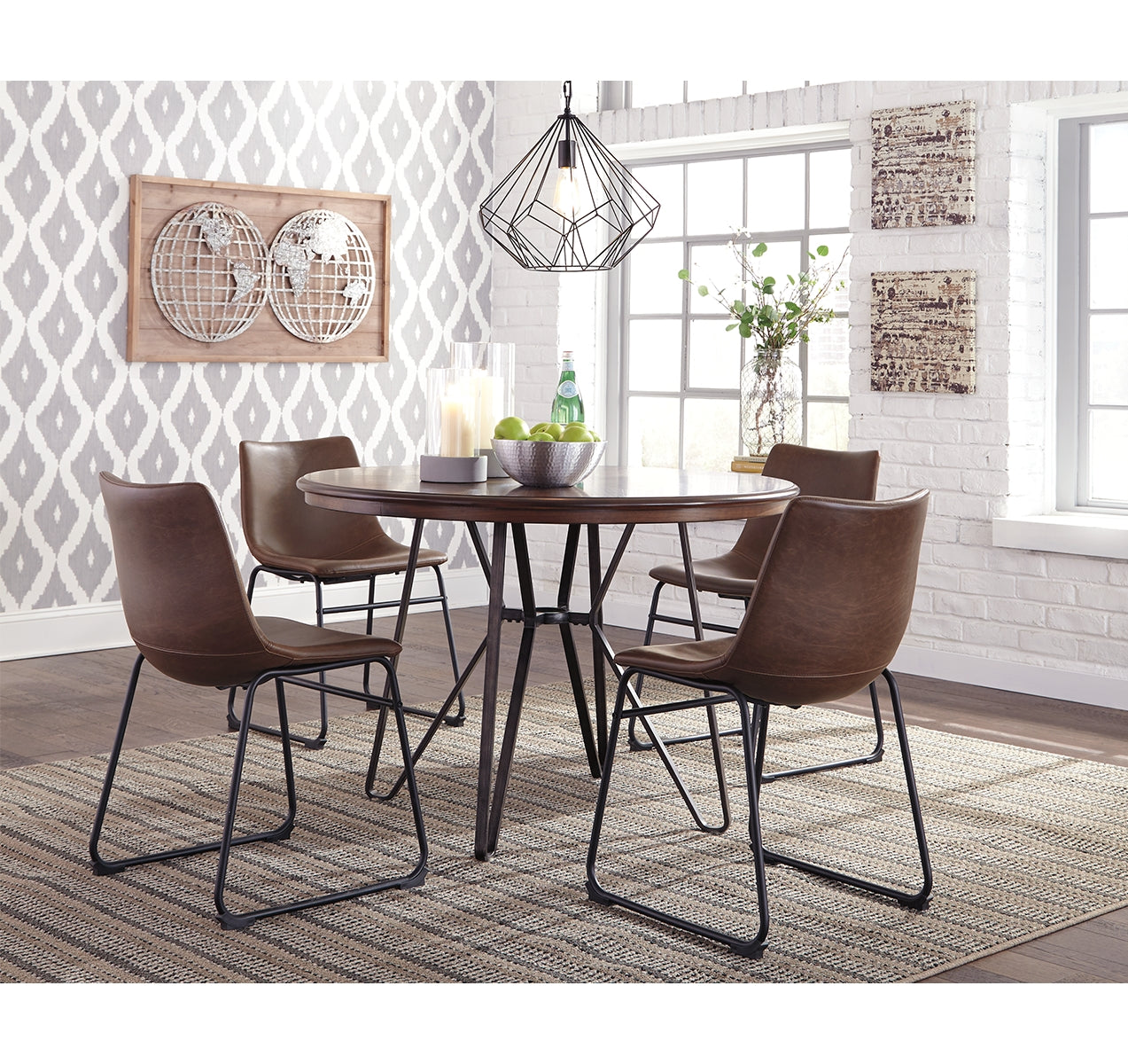 Centiar Dining Table and 4 Chairs