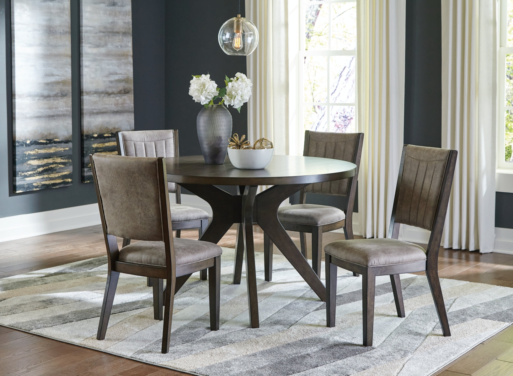 Wittland Dining Table and 4 Chairs