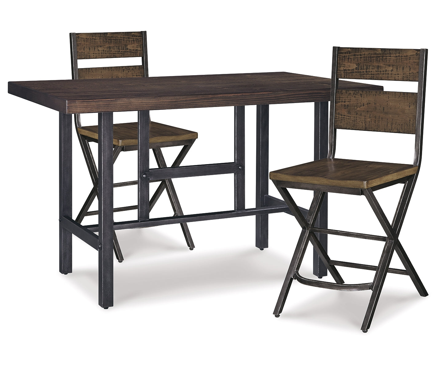 Kavara Counter Height Dining Table and 2 Barstools
