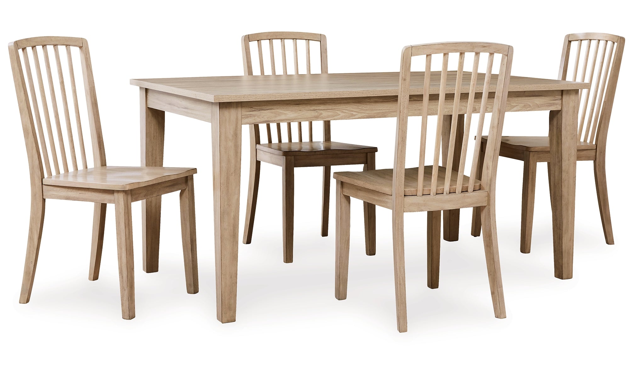Gleanville Dining Table and 4 Chairs