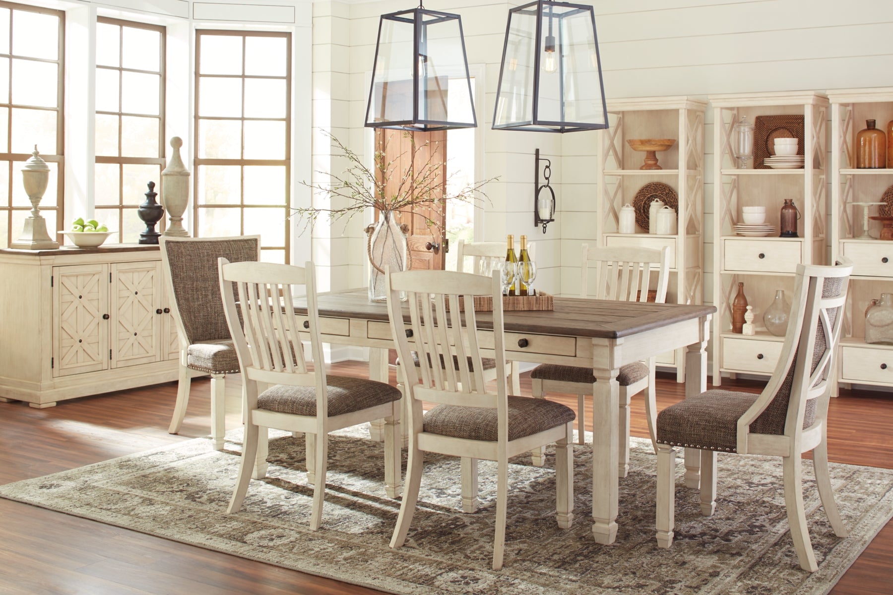 Bolanburg Dining Table and 4 Chairs