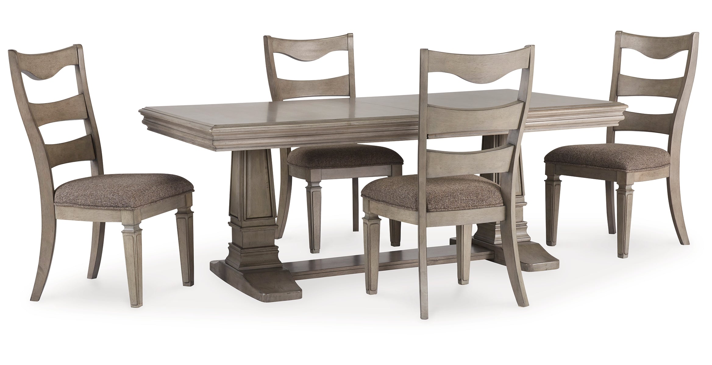 Lexorne Dining Table and 4 Chairs