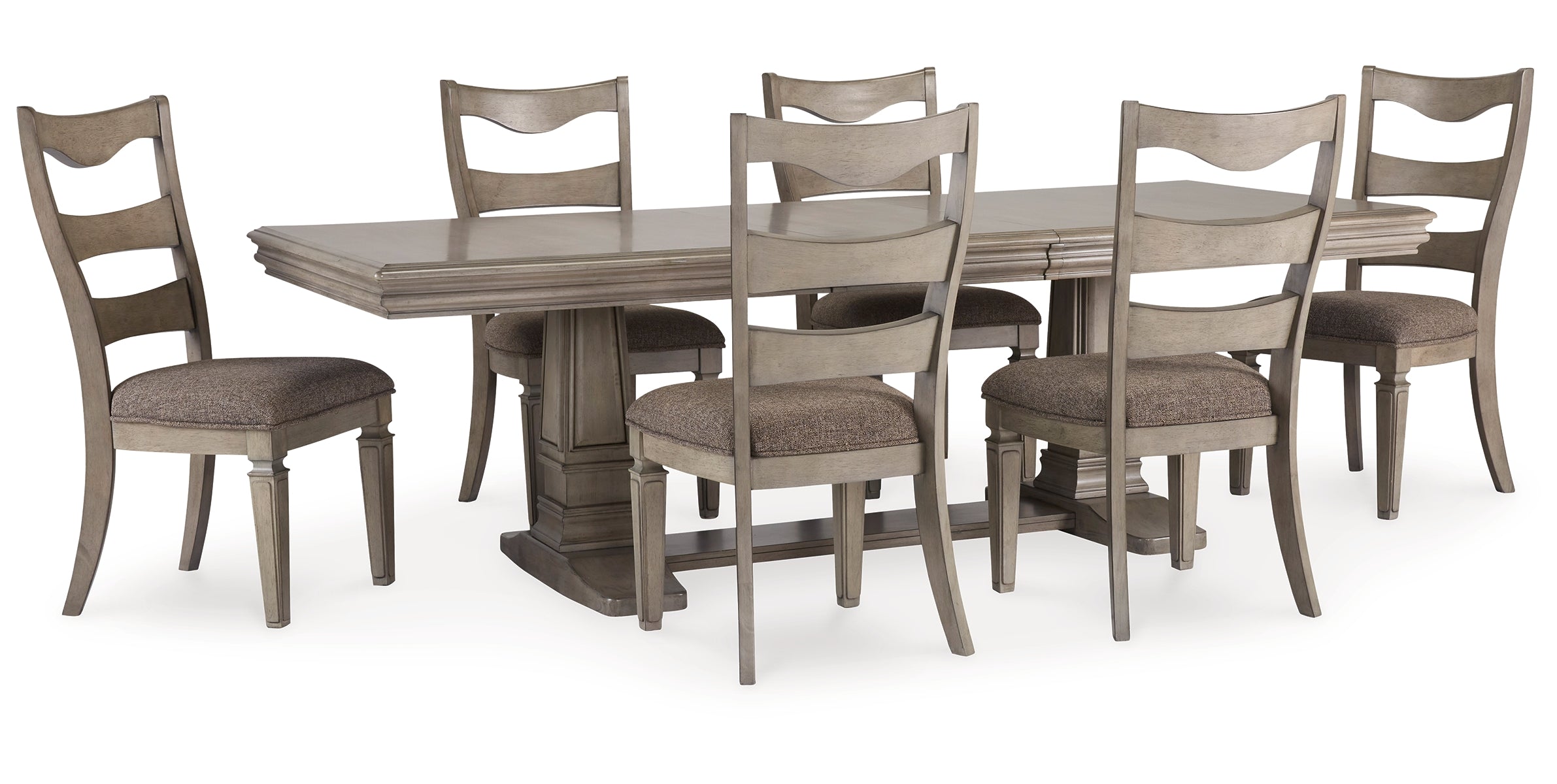 Lexorne Dining Table and 6 Chairs