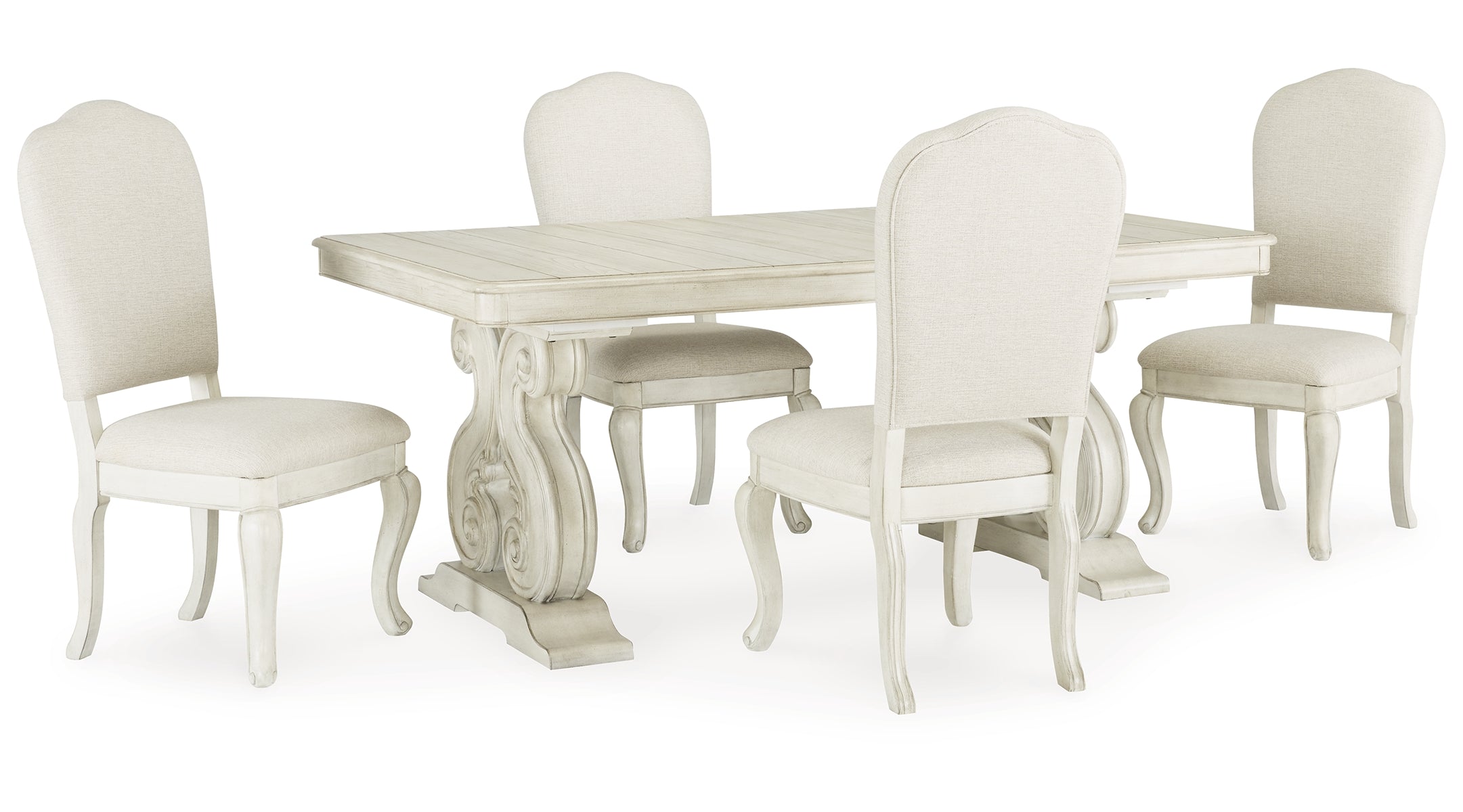 Arlendyne Dining Table and 4 Chairs