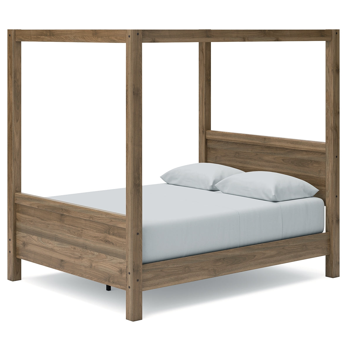 Aprilyn Queen Canopy Bed with Dresser, Chest and 2 Nightstands