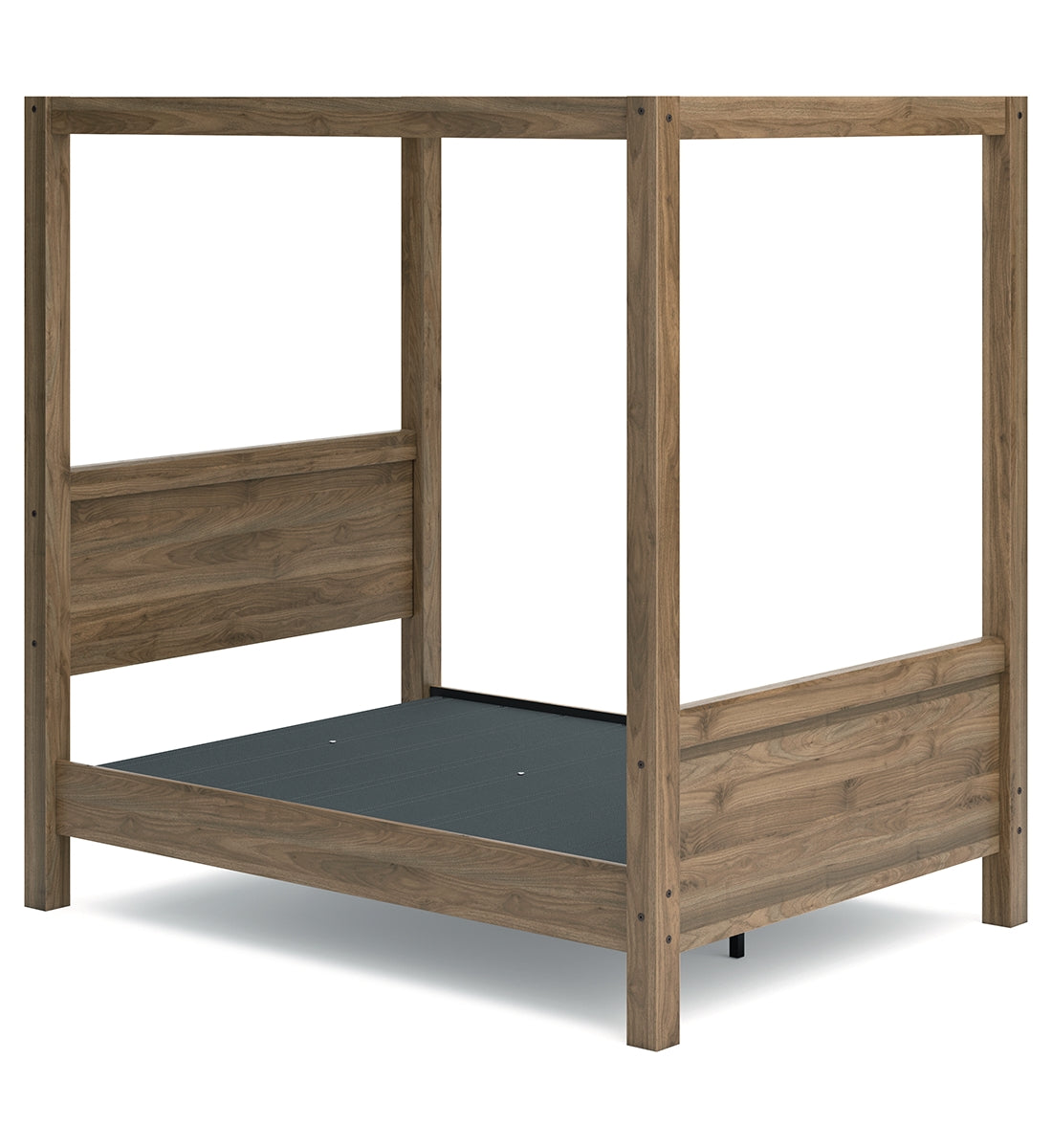 Aprilyn Full Canopy Bed with Dresser and 2 Nightstands